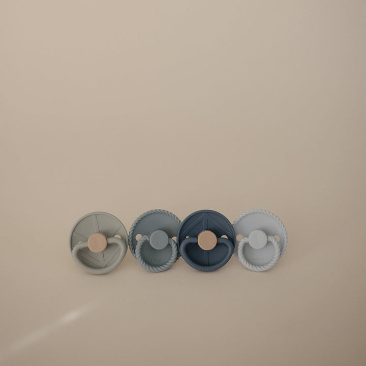 FRIGG - Pacifier 4 Pack - Skyline Serenity - Mabel & Fox