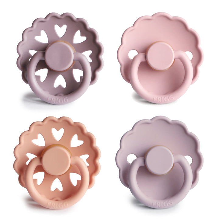 FRIGG - Pacifier 4 Pack - Sunset Bliss - Mabel & Fox
