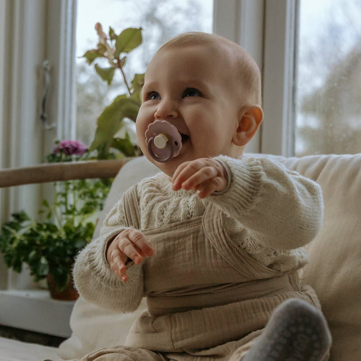 FRIGG - Pacifier -  Blooming Love - Size 2 (6 Pack) - Mabel & Fox