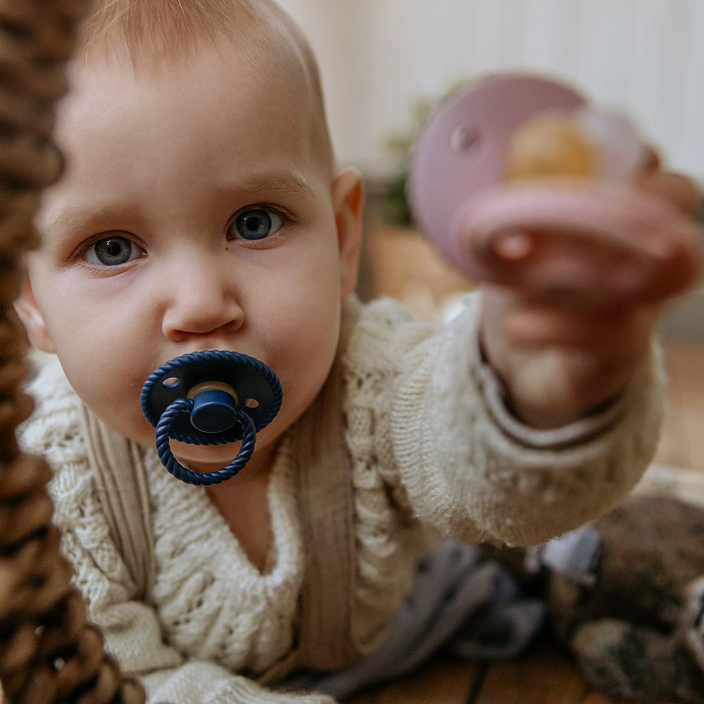 FRIGG - Pacifier -  Endless Sea - Size 1 (6 Pack) - Mabel & Fox