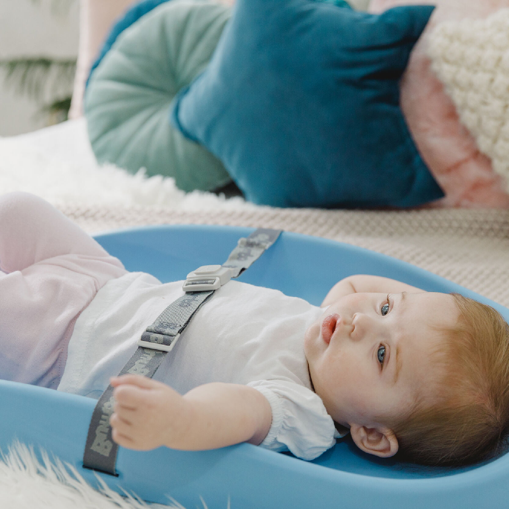 Bumbo Changing Pad Powder Blue Mabel & Fox