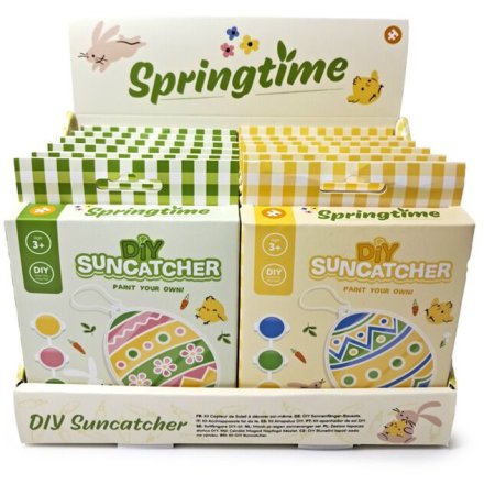 Gainsborough Giftware – Paint Your Own Sun Catcher – Springtime Easter Egg - Mabel & Fox