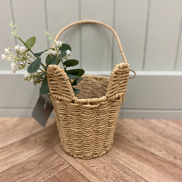 Gainsborough Giftware – Storage Basket – Paperrope Bunny Ears - Mabel & Fox