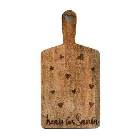 Gainsborough Giftware - Wooden Santa Treat Serving Board - Mabel & Fox