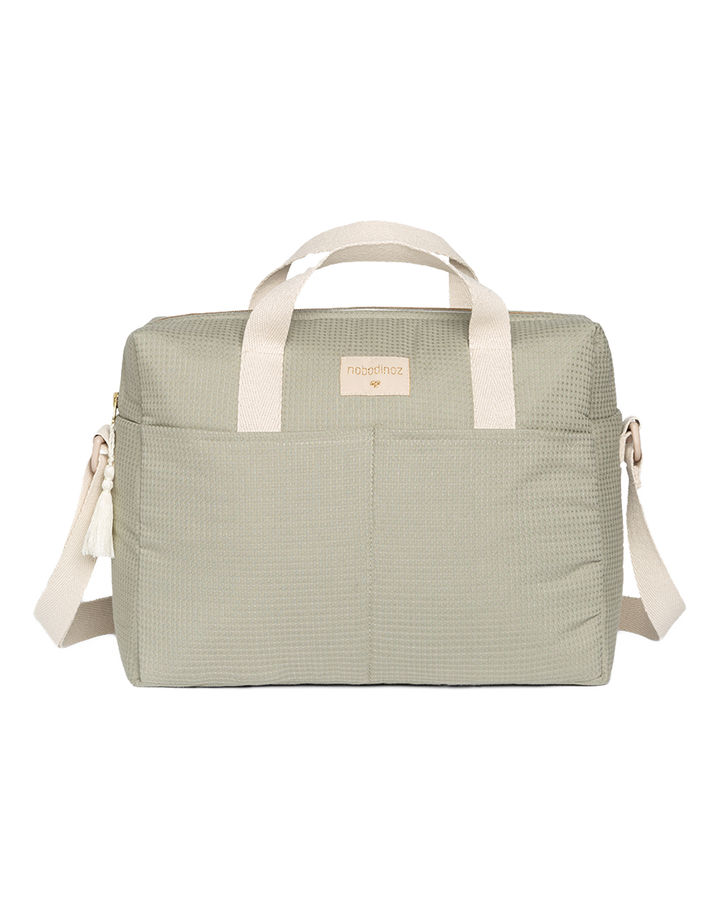 Nobodinoz-Gala Waterproof Changing Bag- Laurel Green