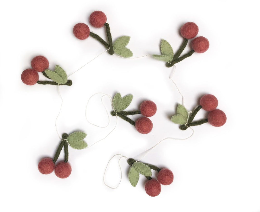 Gamcha - Garland - Cherry - Mabel & Fox