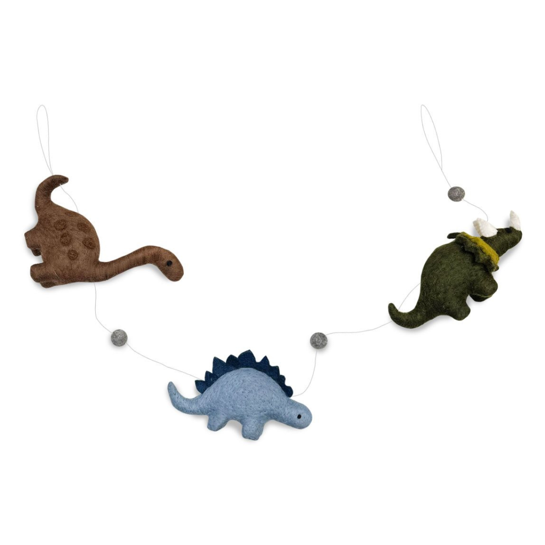 Gamcha - Garland - Dinosaur - Mabel & Fox