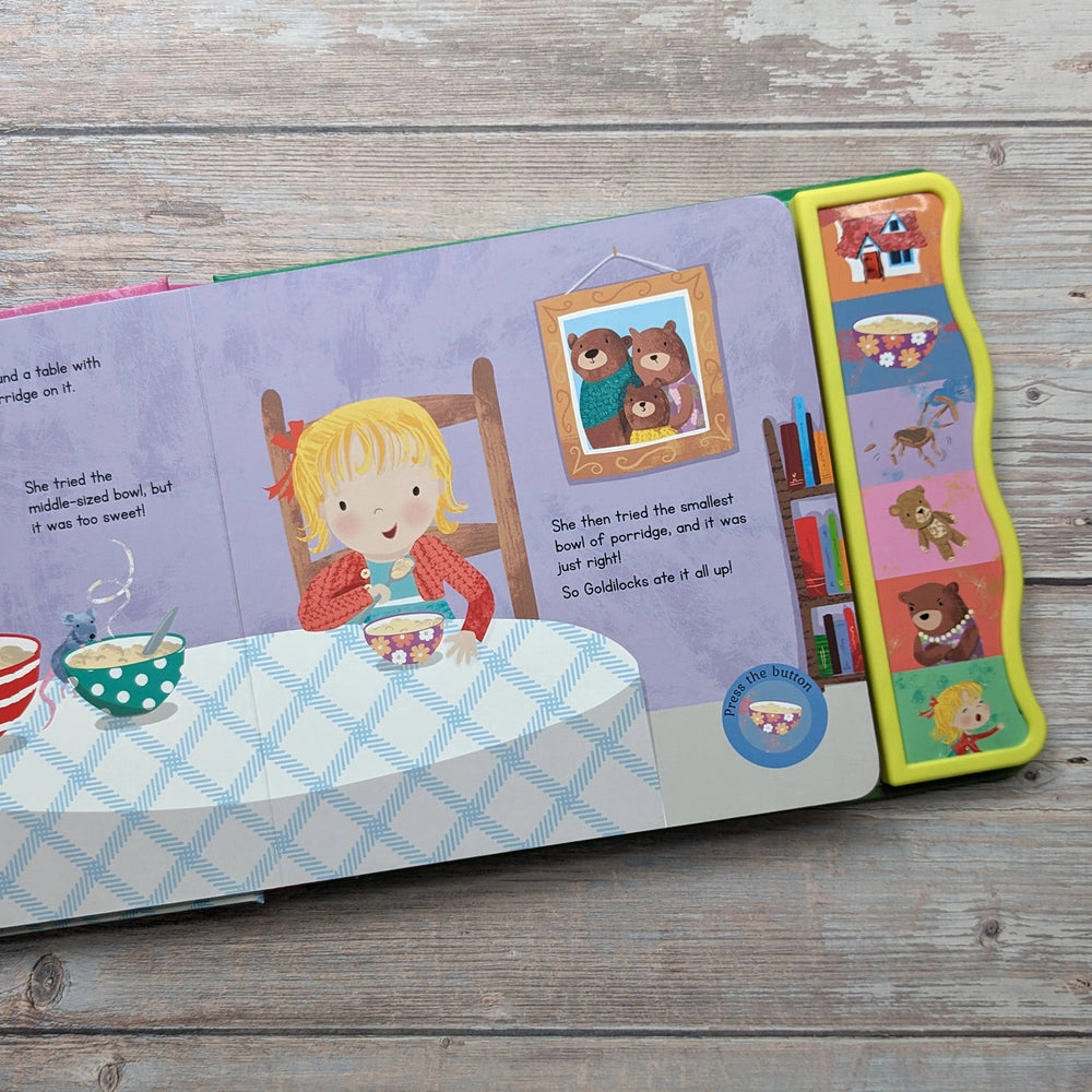 Goldilocks and the Three Bears Fairy Tale Sound Book - Mabel & Fox