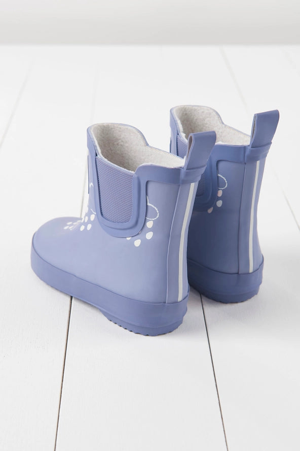 Grass & Air - Colour-Changing Cloud Short Wellies - Lavender - Mabel & Fox