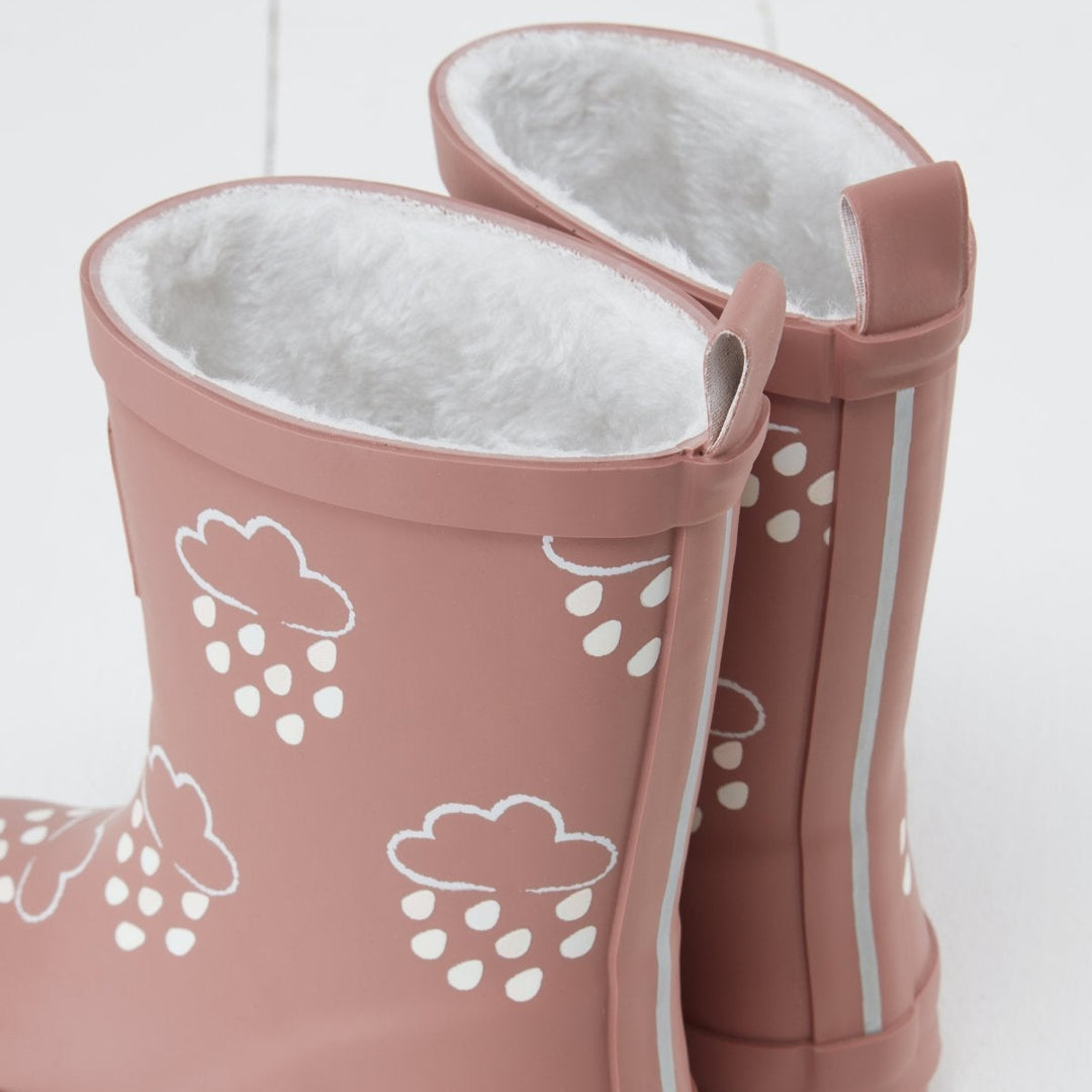 Grass & Air - Colour-Changing Cloud Wellies - Rose - Mabel & Fox