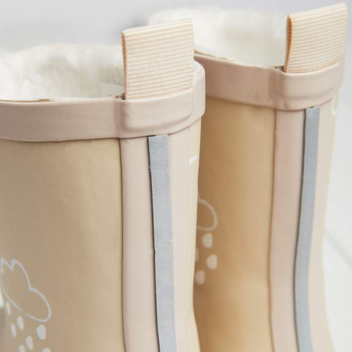 Grass & Air - Colour-Changing Cloud Wellies - Stone - Mabel & Fox
