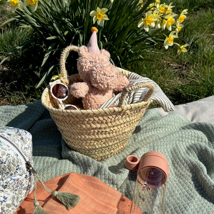 Handmade French Mini Straw Bag - Mabel & Fox