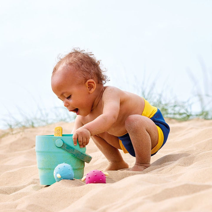 Splash About - Happy Nappy - Navy & Yellow