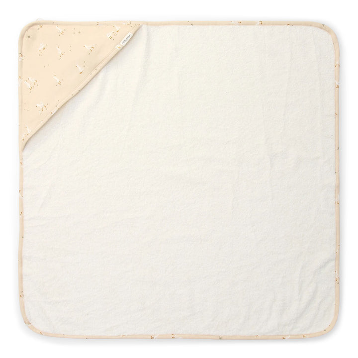 Little Dutch - Hooded Bath Towel - Little Goose / Newborn Naturals