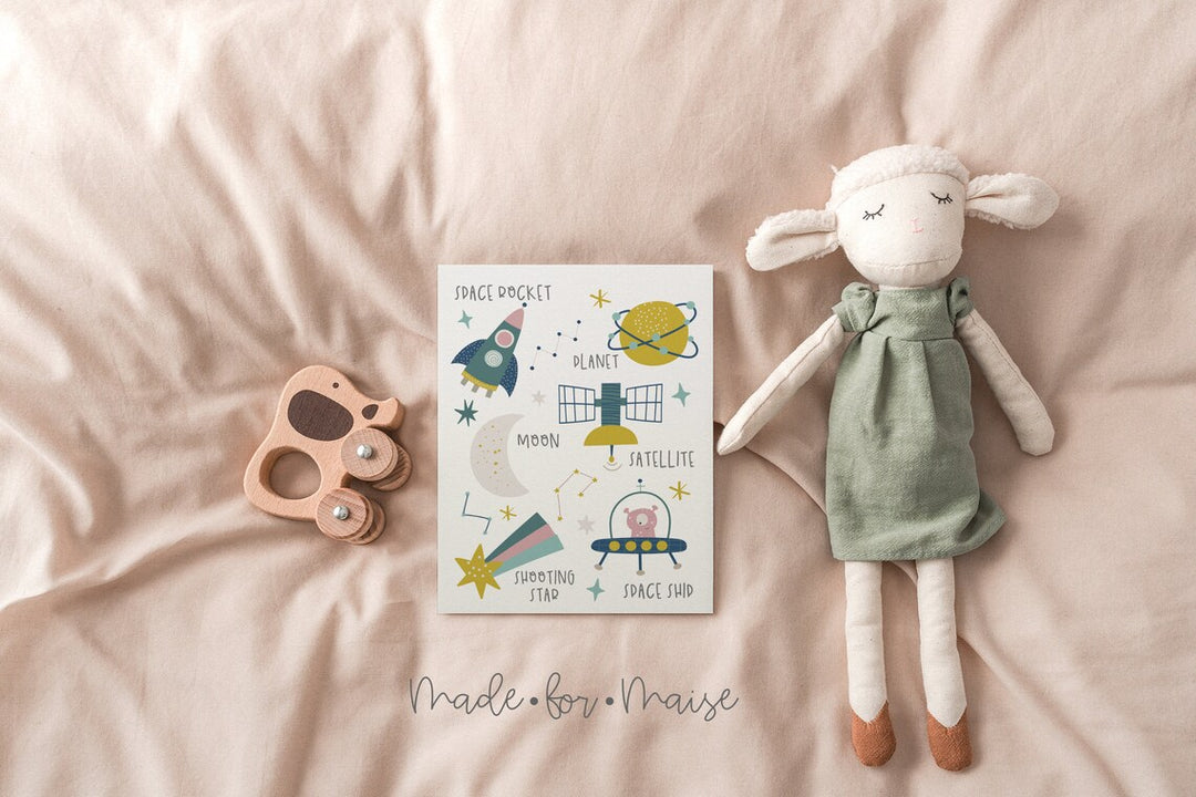 Made for Maise - Art Print - Space - Mabel & Fox