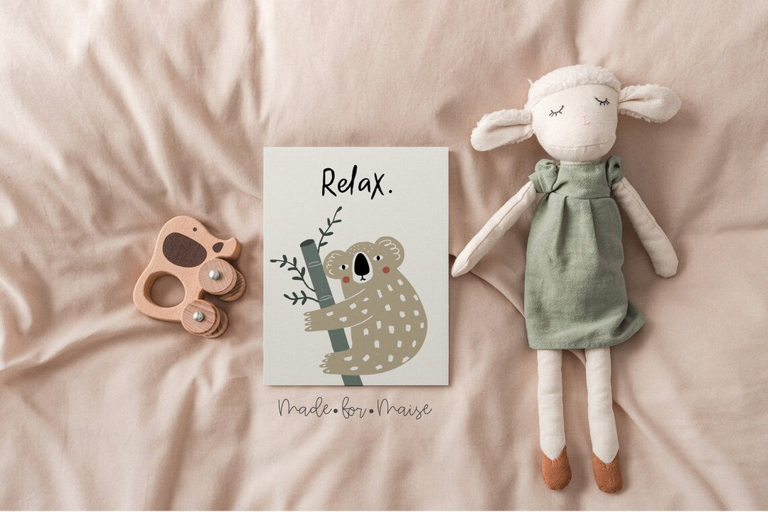 Made for Maise - Art Print - Relax Koala