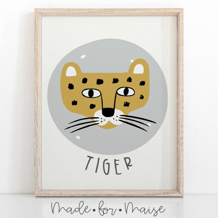 Made for Maise - Art Print - Tiger