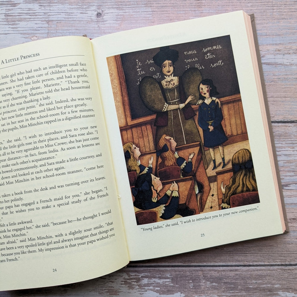 Illustrated Children's Classic Collection - A little Princess - Mabel & Fox