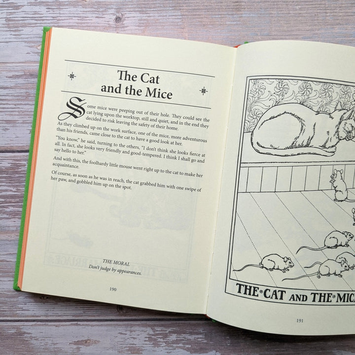 Illustrated Children's Classic Collection -  Aesop's Fables - Mabel & Fox
