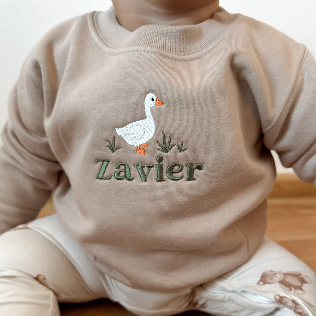 Mabel & Fox - Personalised Jumper - Goose