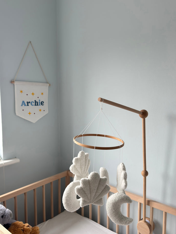 Mabel & Fox - Personalised Felt Flag - Starburst - Mabel & Fox