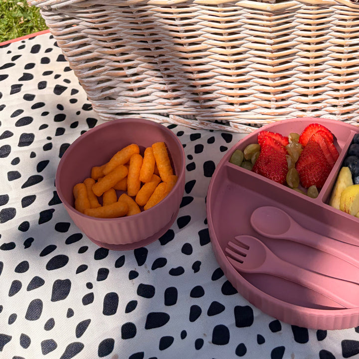 Mabel & Fox - Silicone Bowl - Pink