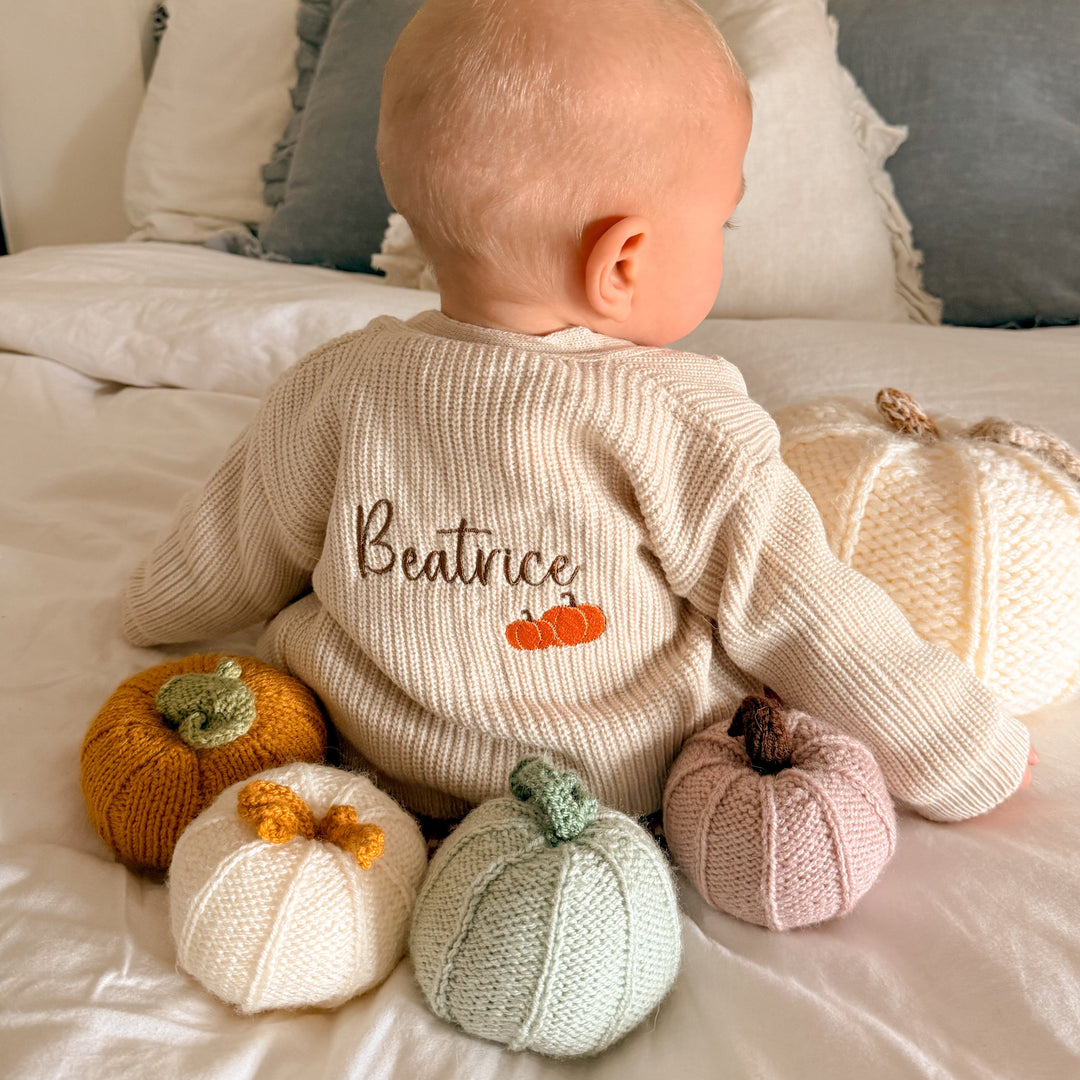 Mabel & Fox - Personalised Halloween Cardigan