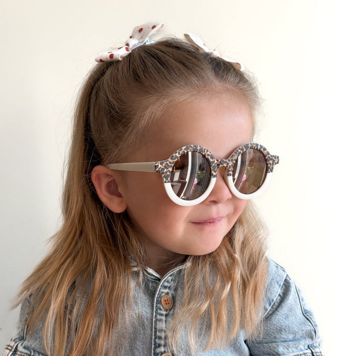 Mabel & Fox - Sunglasses - Leopard - Cream