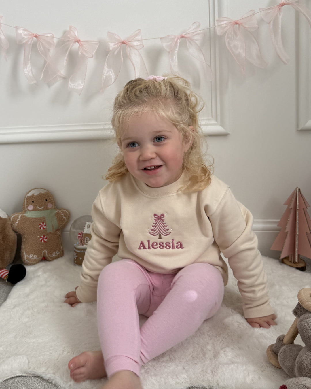 Mabel & Fox - Personalised Jumper - Christmas Tree
