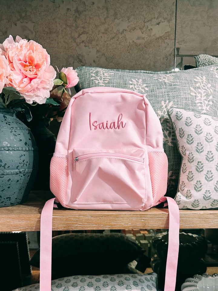 Mabel & Fox - Personalised Kids Mini Backpack - Pink - Mabel & Fox