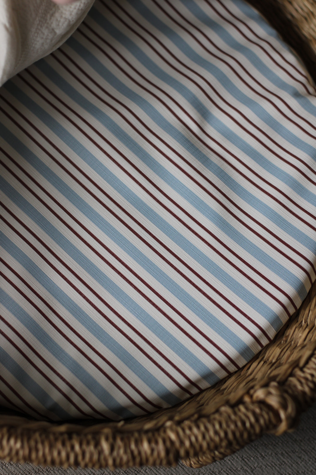 Mabel & Fox - Basket Changing Mat - Circus Stripe
