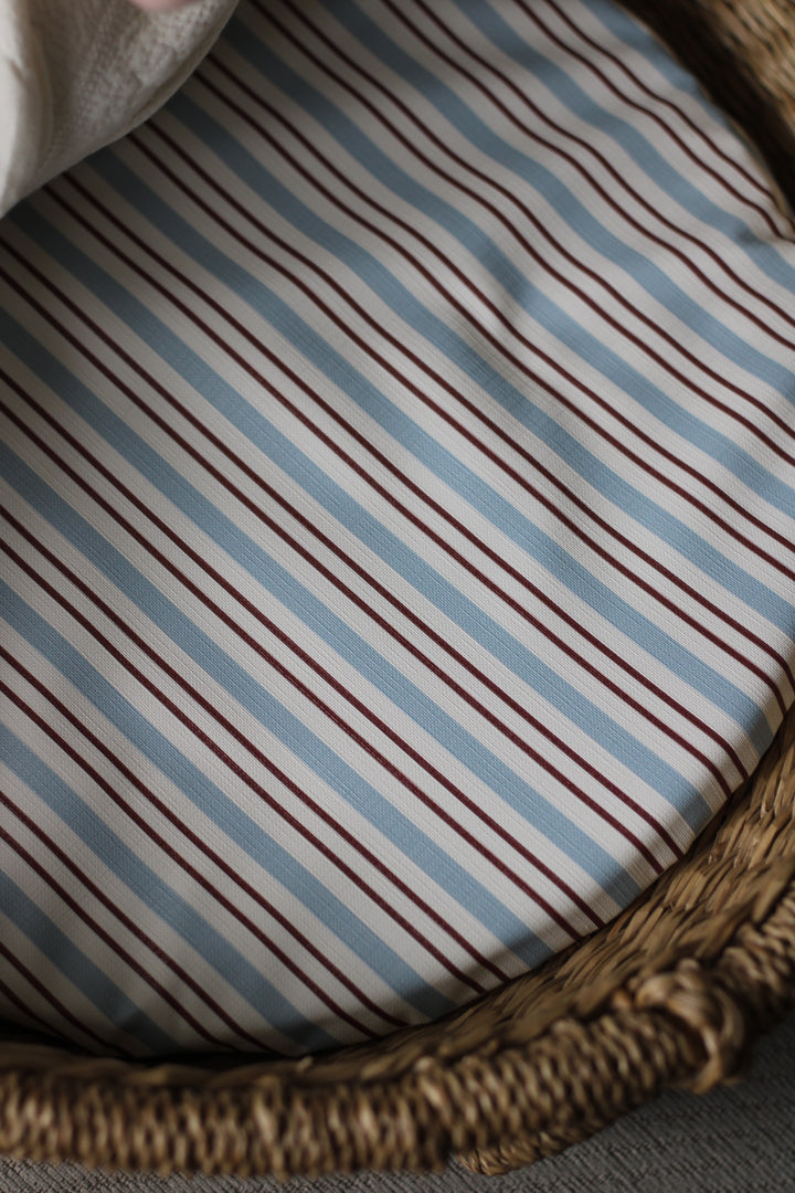 Mabel & Fox - Basket Changing Mat - Circus Stripe
