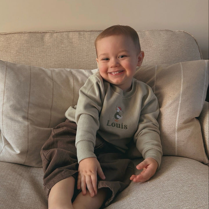 Mabel & Fox - Personalised Jumper - Christmas Goose