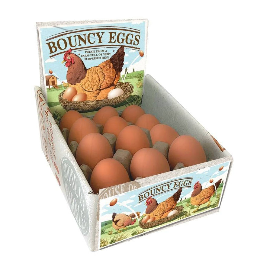 House Of Marbles - Bouncy Rubber Egg - Mabel & Fox