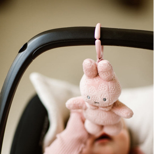 Little Dutch x Miffy - Pull & Shake Toy - Pink Flower