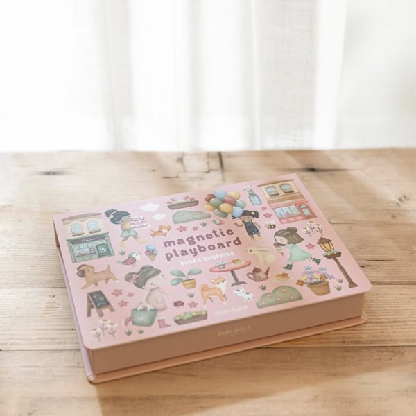 Little Dutch – Magnetic Playboard – Rosa’s Shopping - Mabel & Fox