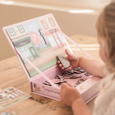 Little Dutch – Magnetic Playboard – Rosa’s Shopping - Mabel & Fox
