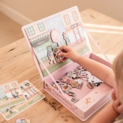 Little Dutch – Magnetic Playboard – Rosa’s Shopping - Mabel & Fox