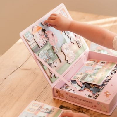 Little Dutch – Magnetic Playboard – Rosa’s Shopping - Mabel & Fox