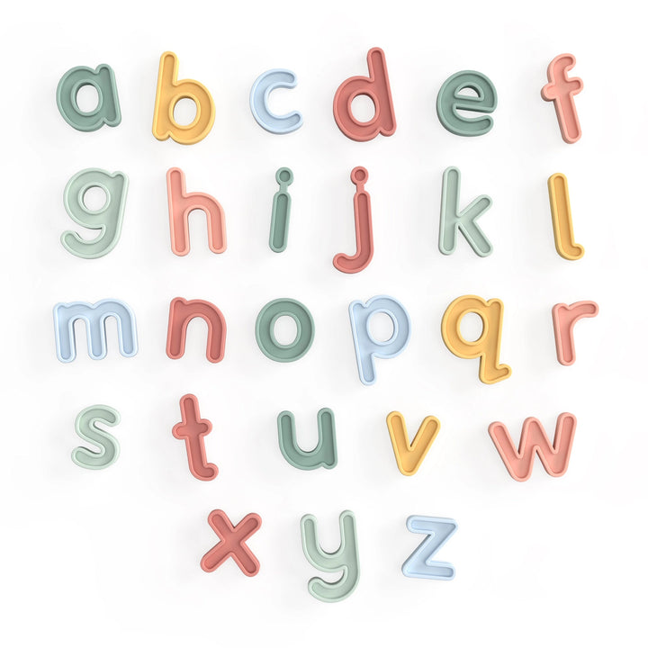 Inspire My Play - 26 Lowercase Letter Alphabet Set - Mabel & Fox
