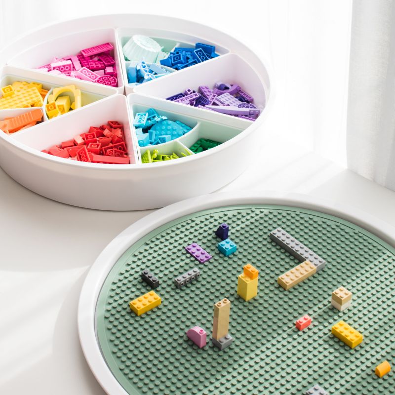 Inspire My Play - Building Block Mat - Green - Mabel & Fox