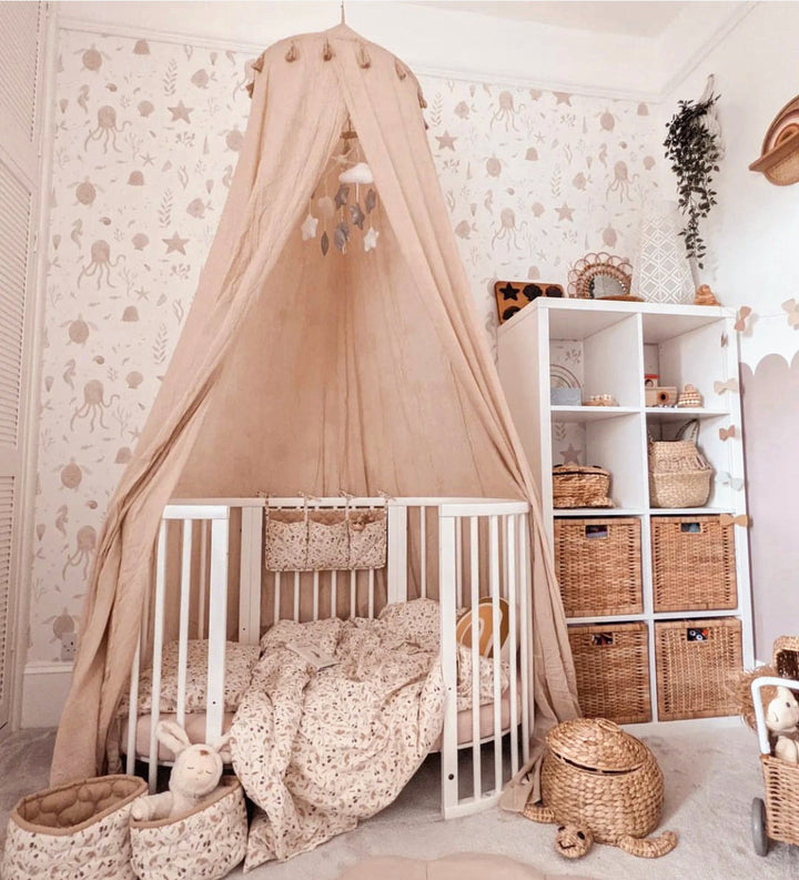 Jabadabado - Bed Canopy - Dusty Pink - Mabel & Fox