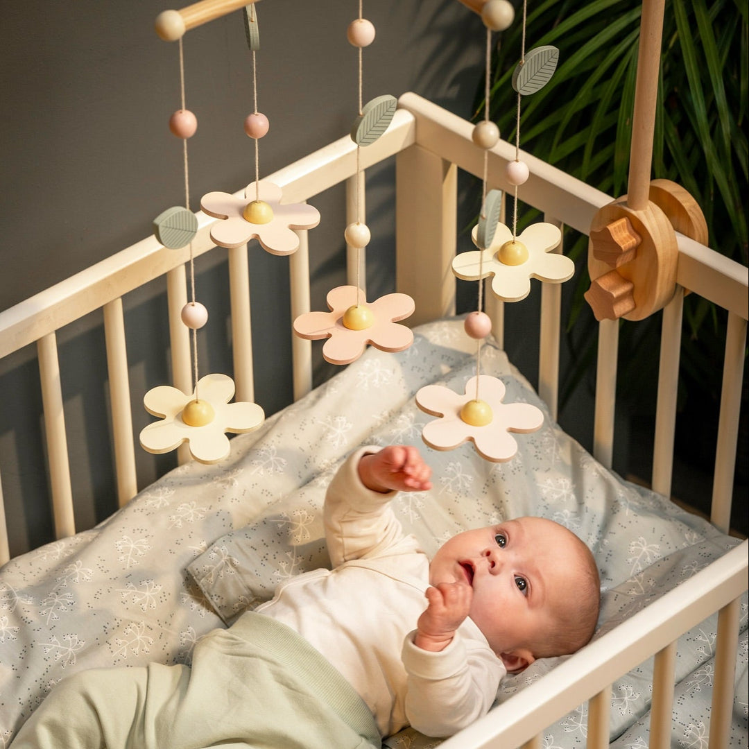 Jabadabado - Cot Mobile - Flowers - Mabel & Fox