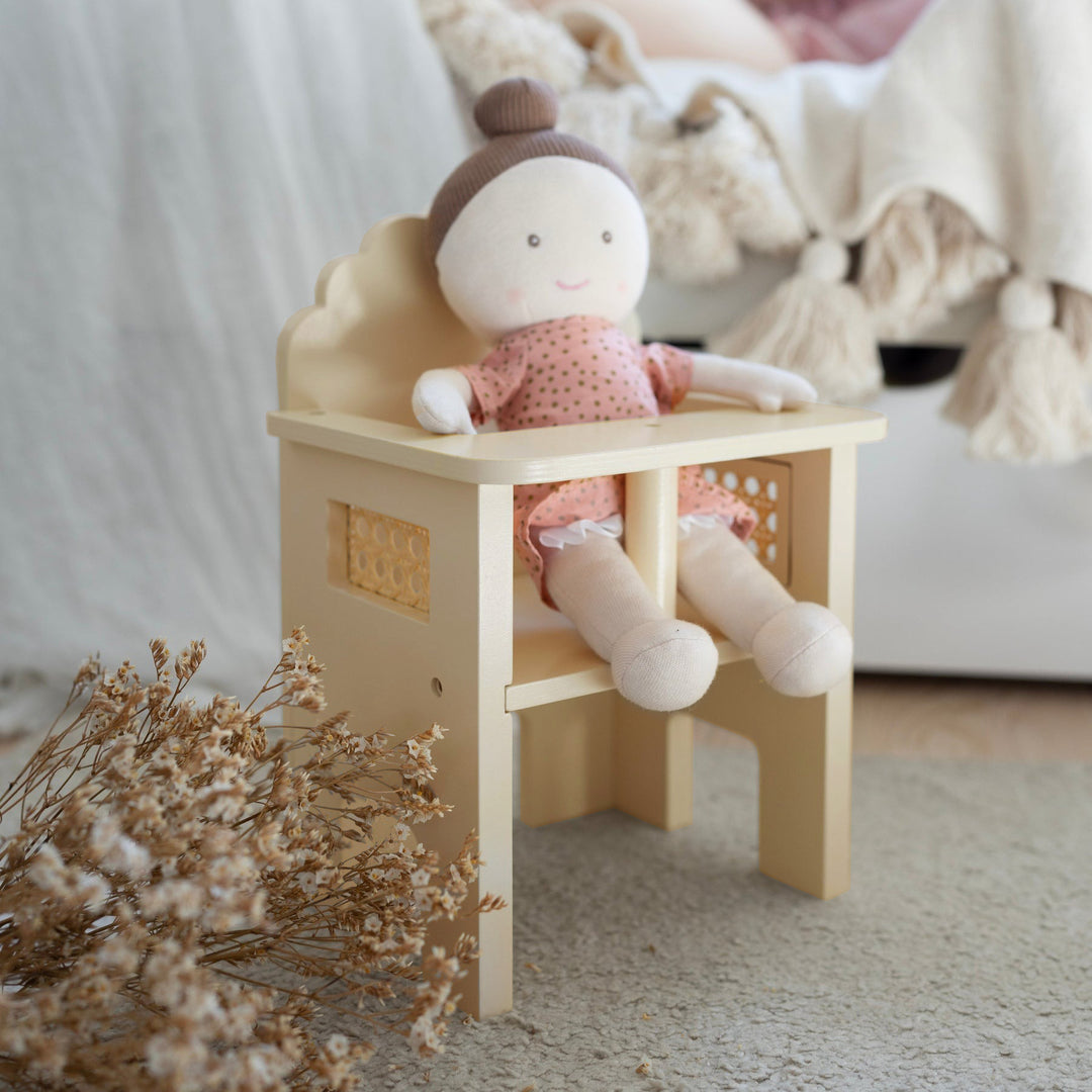 Jabadabado - Dolls Chair - Cream - Mabel & Fox