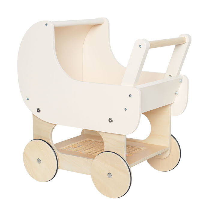 Jabadabado - Dolls Wagon - White - Mabel & Fox