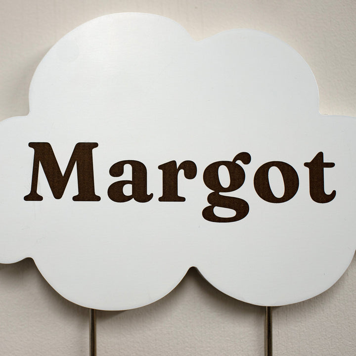 Jabadabado - Personalised Wall Hanger - Starry Night Cloud - Mabel & Fox