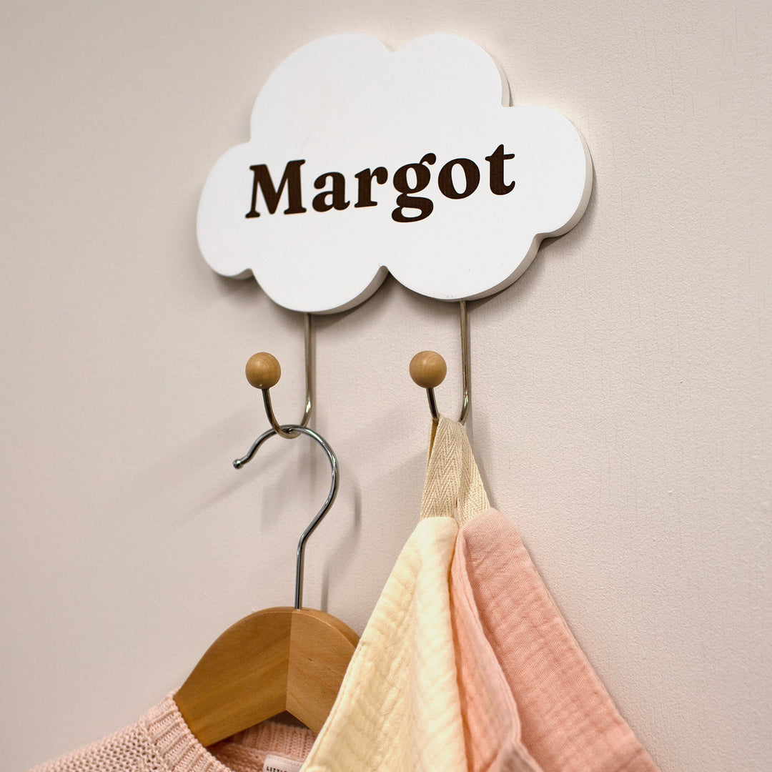 Jabadabado - Personalised Wall Hanger - Starry Night Cloud - Mabel & Fox