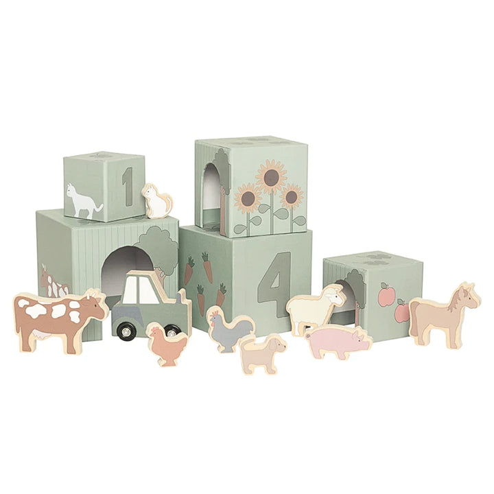 Jabadabado - Stacking Animals - Mabel & Fox