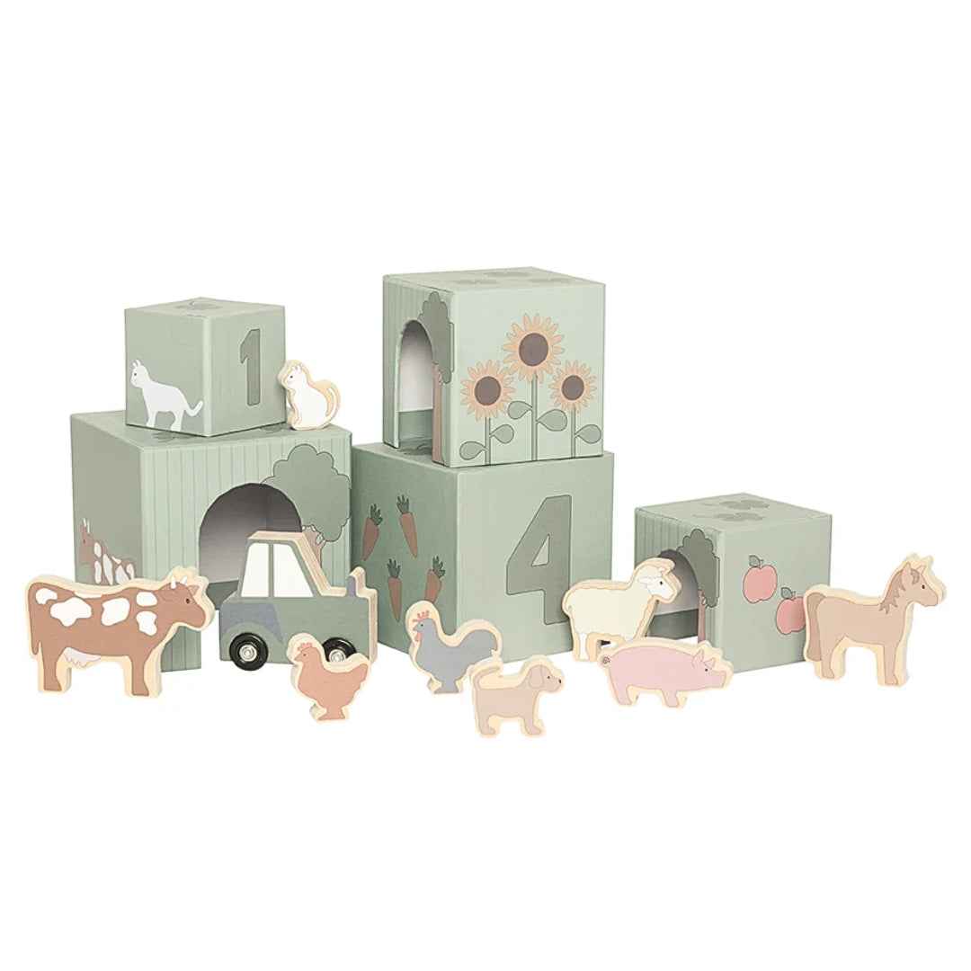 Jabadabado - Stacking Animals - Mabel & Fox