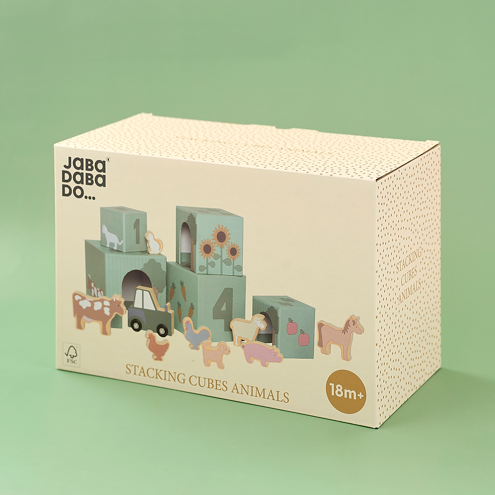 Jabadabado - Stacking Animals - Mabel & Fox